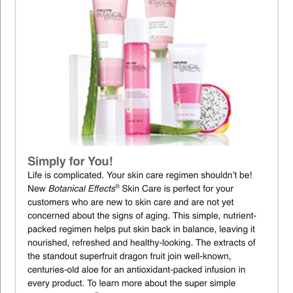 BUSY LIFE,
Simple Solutions
BOTANICAL EFFECTS® SKIN CARE - Picture 2 of 2